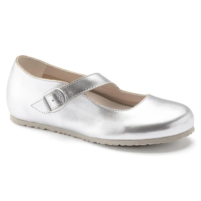 Women Birkenstock Ballet Flats Tracy Silver