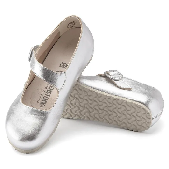 Women Birkenstock Ballet Flats Tracy Silver