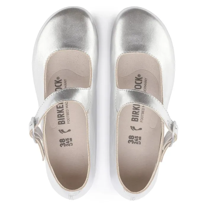 Women Birkenstock Ballet Flats Tracy Silver