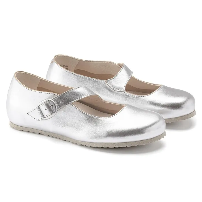 Women Birkenstock Ballet Flats Tracy Silver