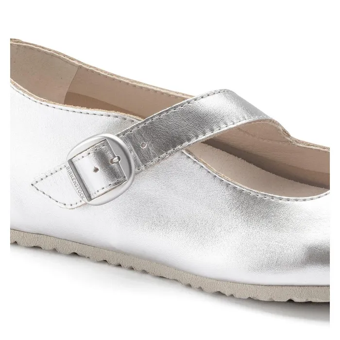 Women Birkenstock Ballet Flats Tracy Silver