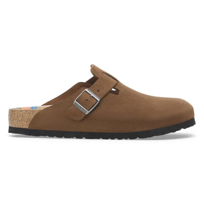 Women Birkenstock Clogs Boston Dark Tea
