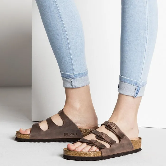 Women Birkenstock MultiStrap Florida Soft Footbed Habana
