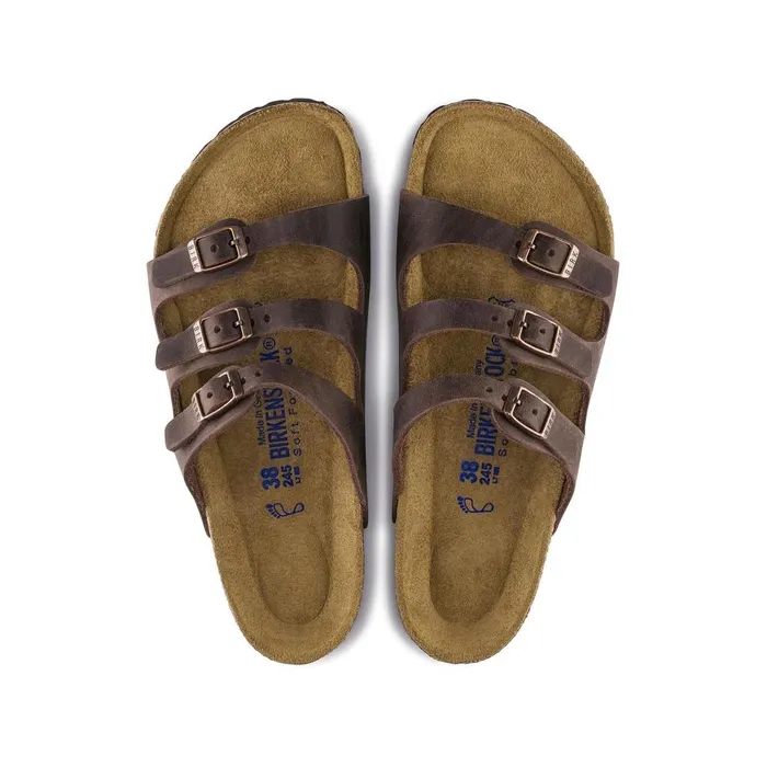 Women Birkenstock MultiStrap Florida Soft Footbed Habana