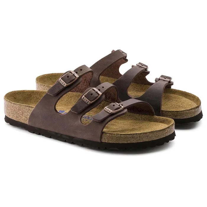 Women Birkenstock MultiStrap Florida Soft Footbed Habana