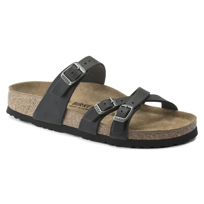 Women Birkenstock MultiStrap Franca Black