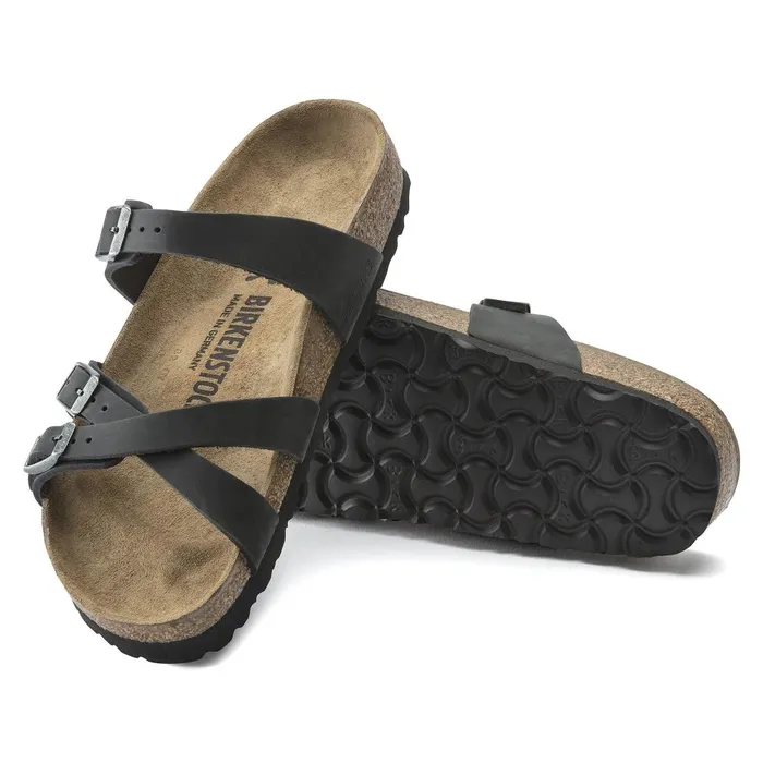 Women Birkenstock MultiStrap Franca Black