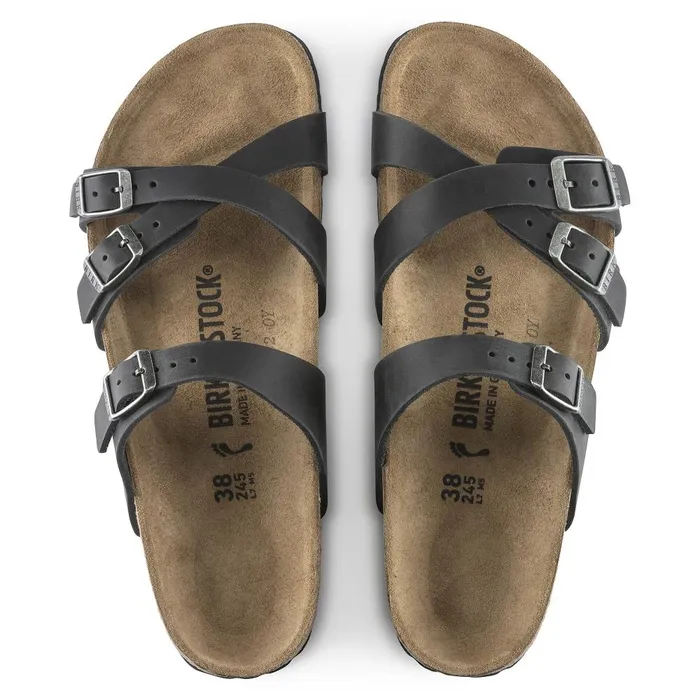 Women Birkenstock MultiStrap Franca Black