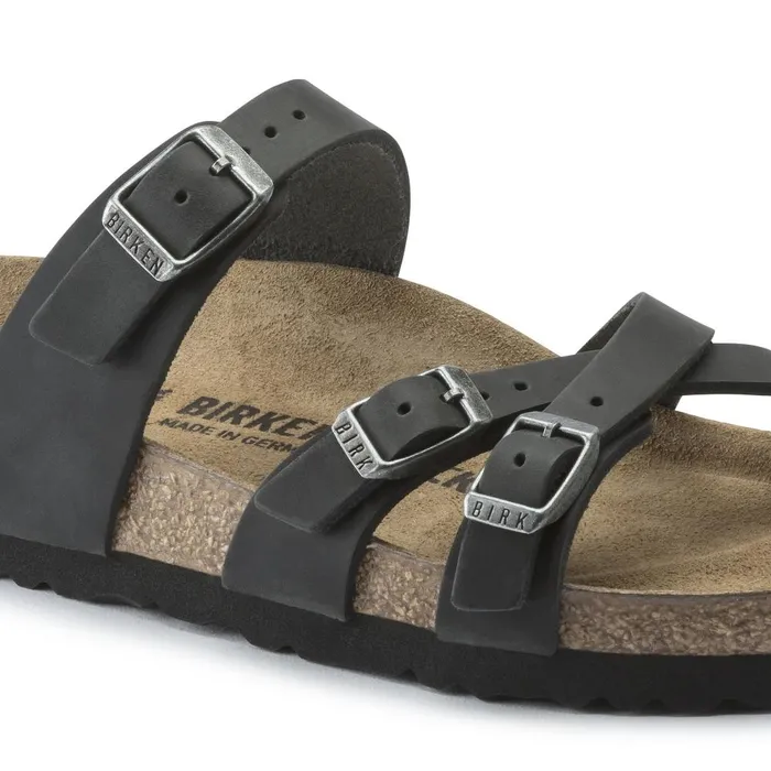 Women Birkenstock MultiStrap Franca Black