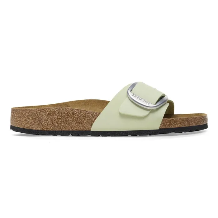 Women Birkenstock OneStrap Madrid Big Buckle Faded Lime