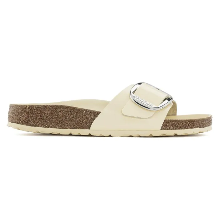 Women Birkenstock OneStrap Madrid Big Buckle High Shine Butter