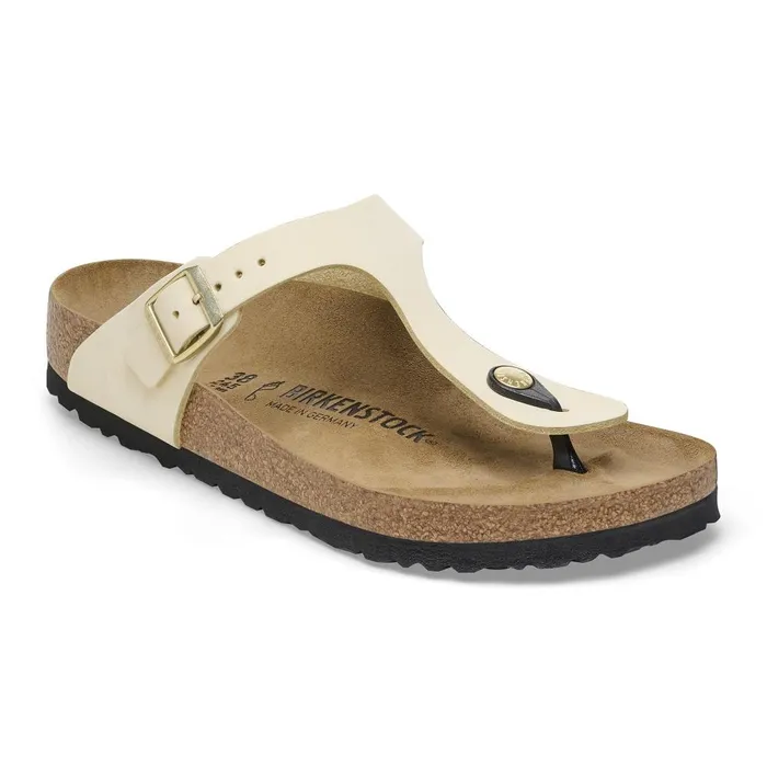 Women Birkenstock Thong Gizeh Ecru