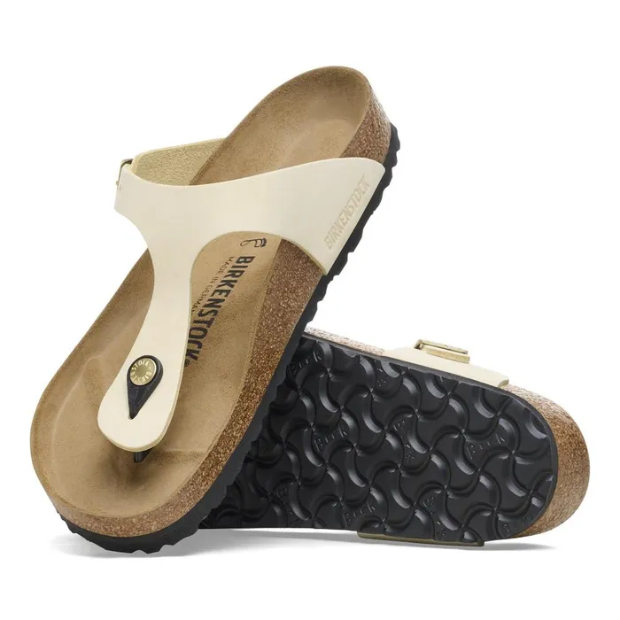 Women Birkenstock Thong Gizeh Ecru