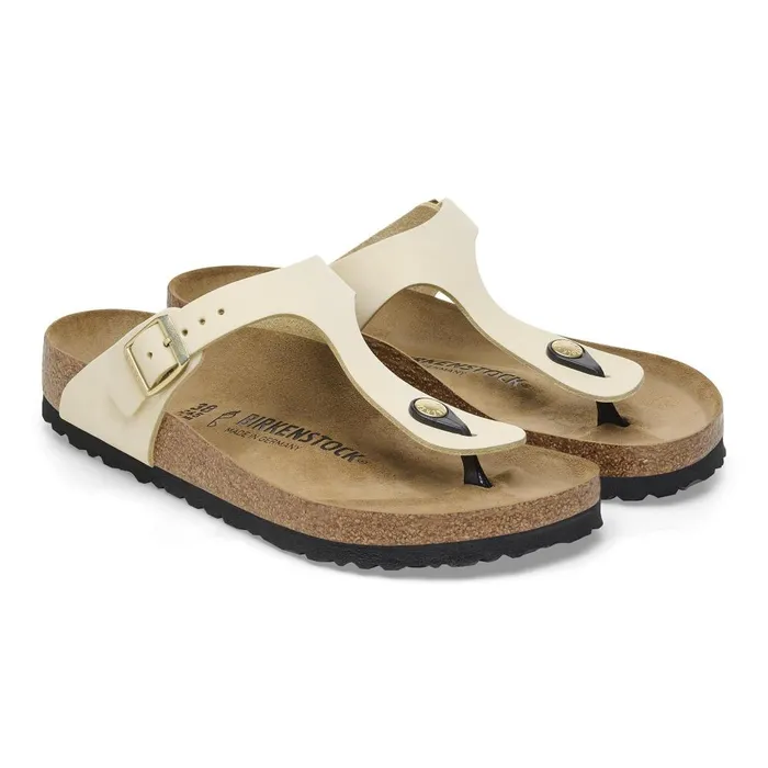 Women Birkenstock Thong Gizeh Ecru