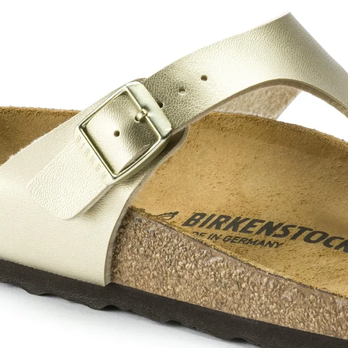 Women Birkenstock Thong Gizeh Gold