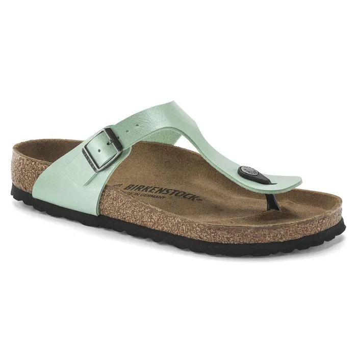 Women Birkenstock Thong Gizeh Graceful Matcha