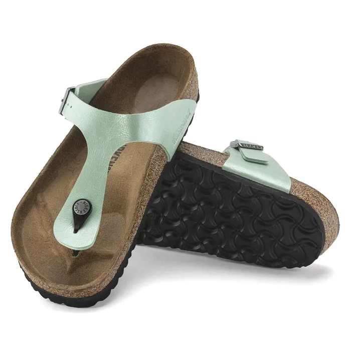 Women Birkenstock Thong Gizeh Graceful Matcha