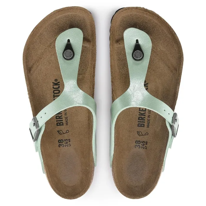 Women Birkenstock Thong Gizeh Graceful Matcha