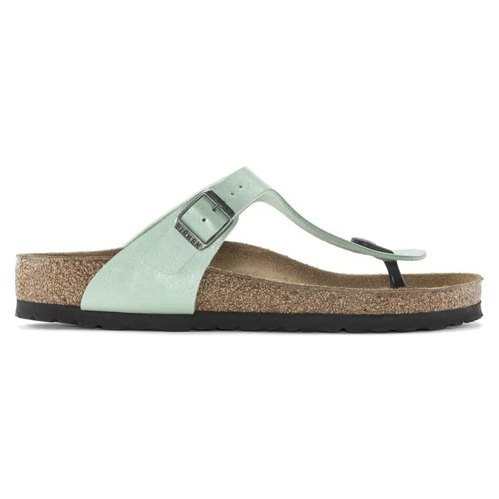 Women Birkenstock Thong Gizeh Graceful Matcha