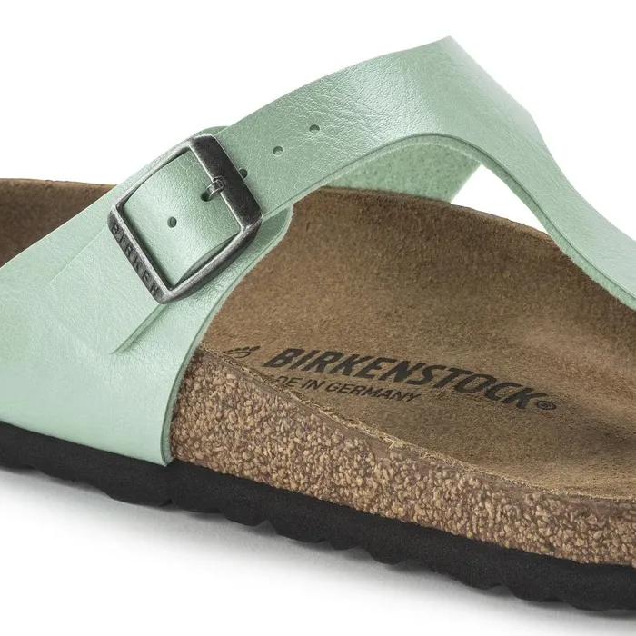 Women Birkenstock Thong Gizeh Graceful Matcha