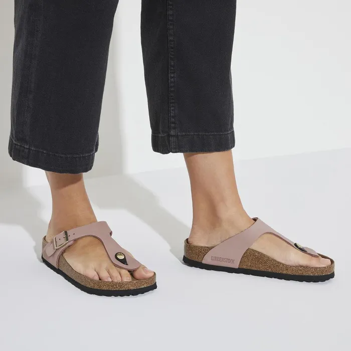 Women Birkenstock Thong Gizeh Soft Footbed Old Rose