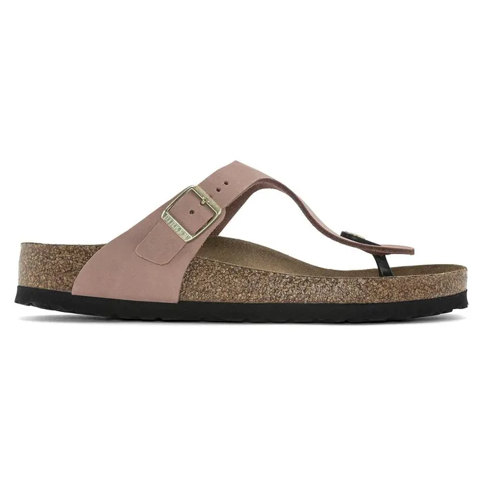 Women Birkenstock Thong Gizeh Soft Footbed Old Rose