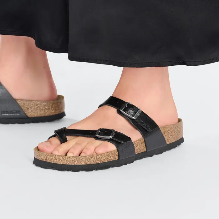 Women Birkenstock Thong Mayari Graceful Licorice