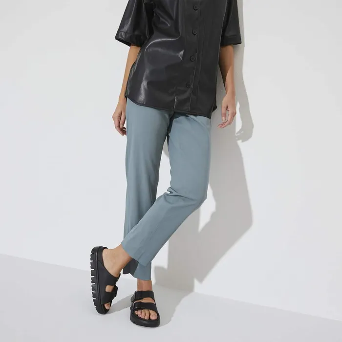 Women Birkenstock TwoStrap Arizona Chunky Black