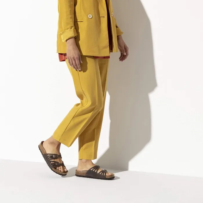 Women Birkenstock TwoStrap Granada Soft Footbed Habana