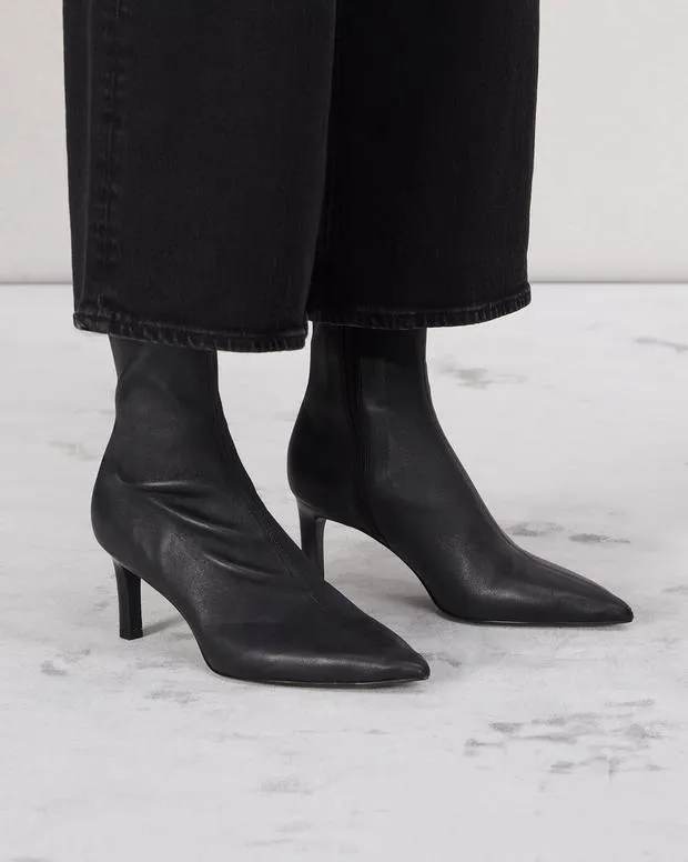 Women Boots Rag and Bone Britt Leather Boot Black