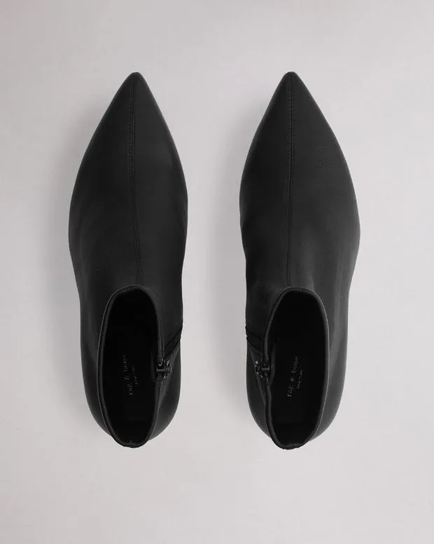 Women Boots Rag and Bone Britt Leather Boot Black