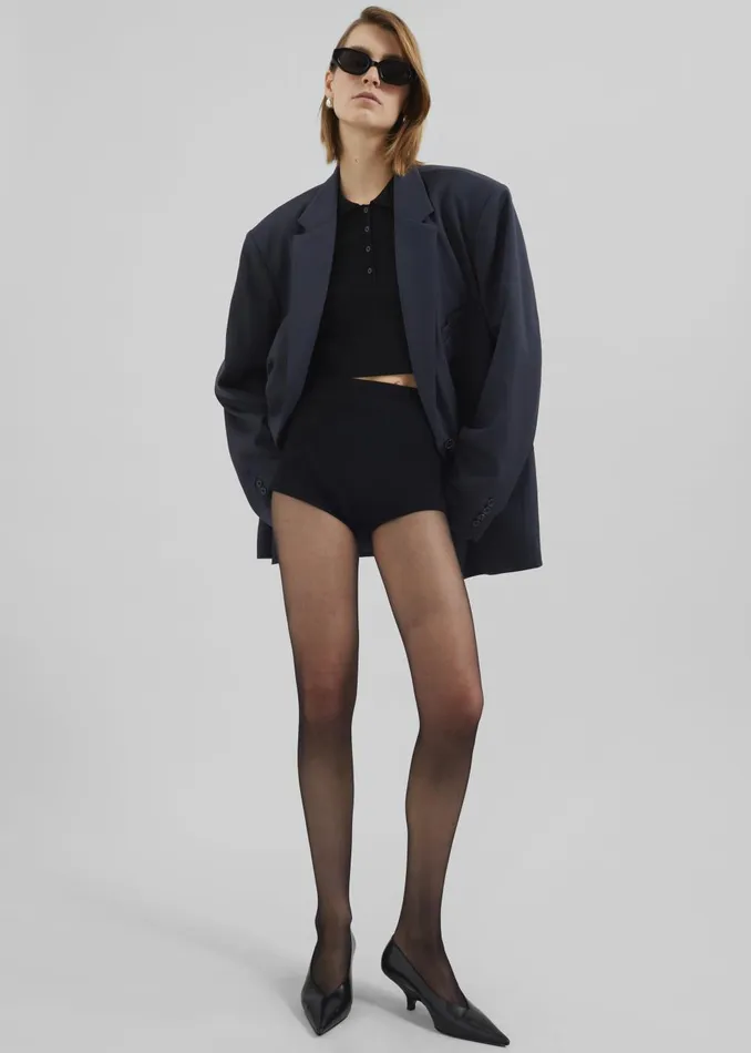 Women Brera Blazer 8211 Navy The Frankie Shop Outerwear