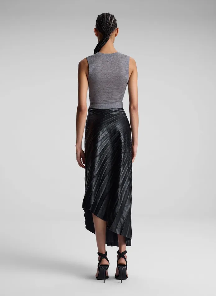 Women Brody Fine Merino Vest Medium Heather Grey ALC Sweaters