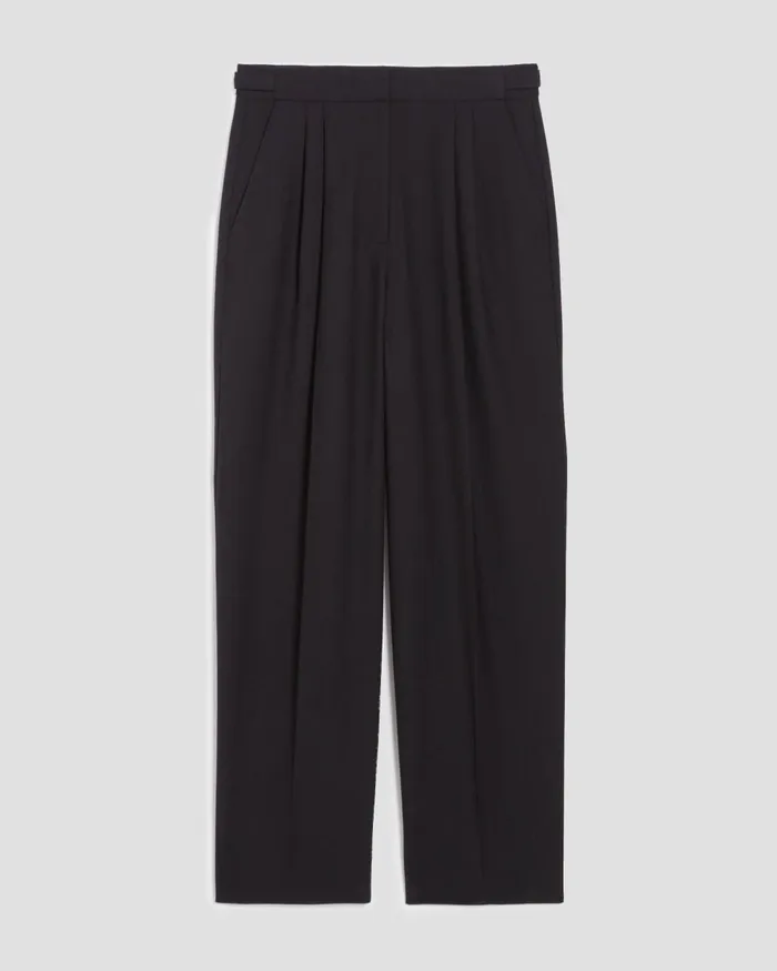 Women Camille 8211 Pleated Wool Trousers Black Beauty Comptoir Des Cotonniers Trousers Women Camille 8211 Pleated Wool Trousers Black Beauty Comptoir Des Cotonniers Trousers