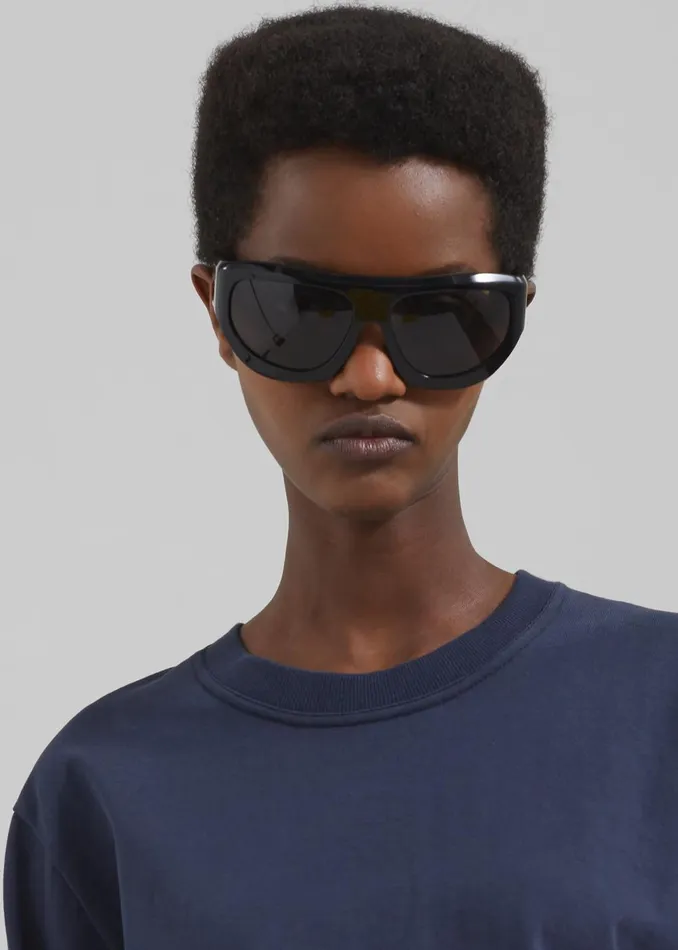 Women Cece TShirt 8211 Navy The Frankie Shop Tops