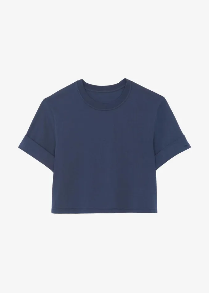 Women Cece TShirt 8211 Navy The Frankie Shop Tops