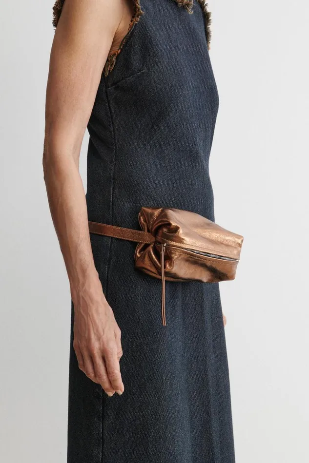 Women Clutches Handbags Crossbody Rachel Comey Corye Fanny Pack Bronze