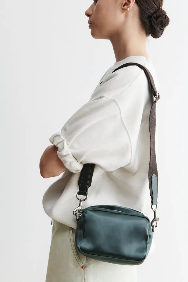 Women Clutches Handbags Crossbody Rachel Comey Cowell Crossbody Dark Juniper