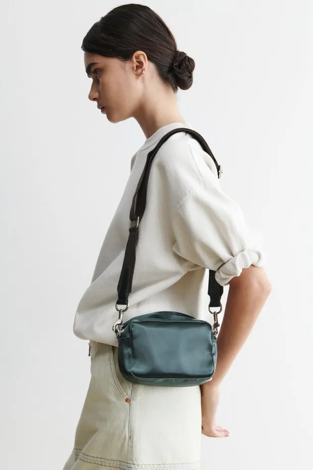 Women Clutches Handbags Crossbody Rachel Comey Cowell Crossbody Dark Juniper