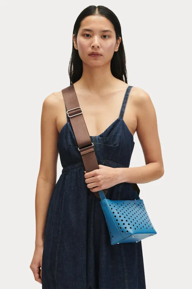 Women Clutches Handbags Crossbody Rachel Comey Mini Bateau Crossbody Aegean