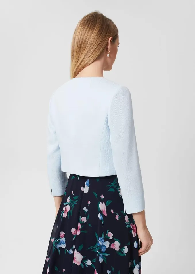 Women Coats and Jackets Hobbs Elize Jacket Pale Blue
