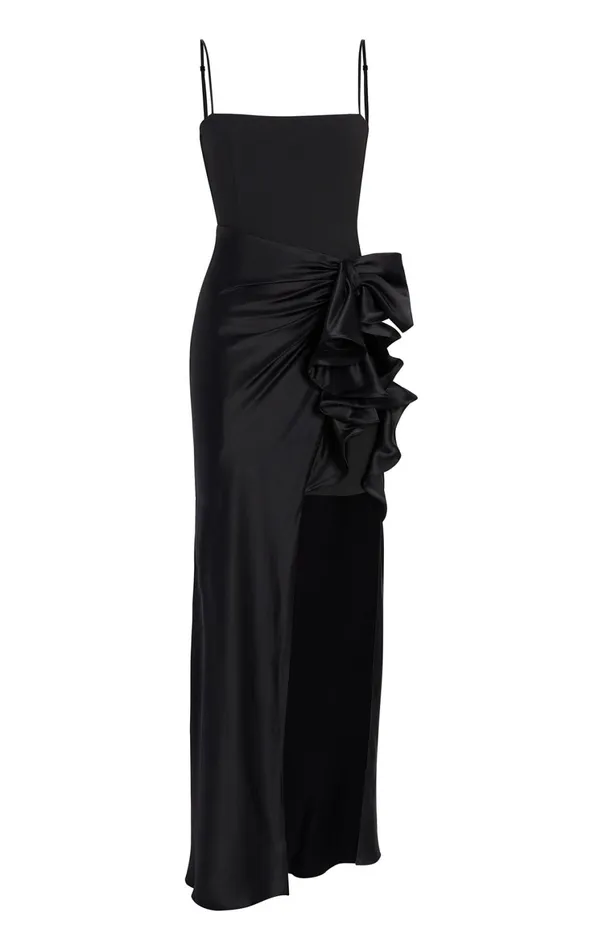 Women Cocktail and Evening Cinq Sept Drina Gown Black