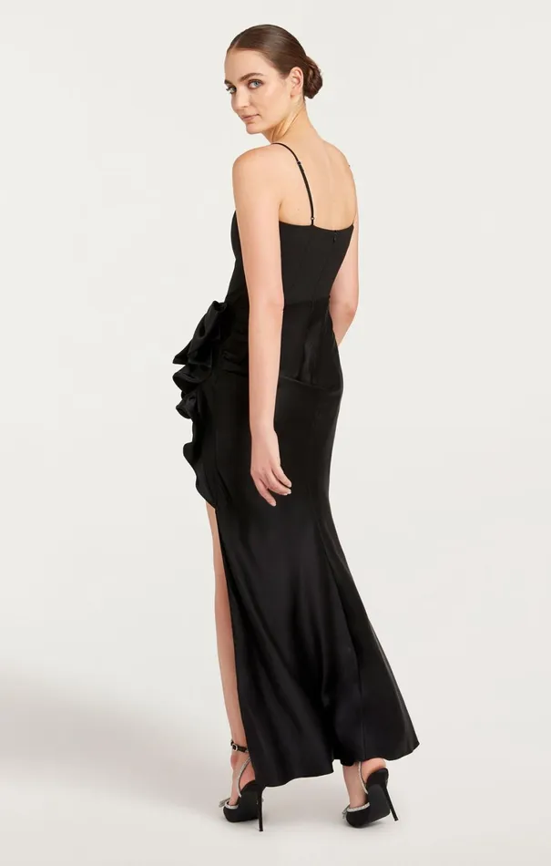 Women Cocktail and Evening Cinq Sept Drina Gown Black