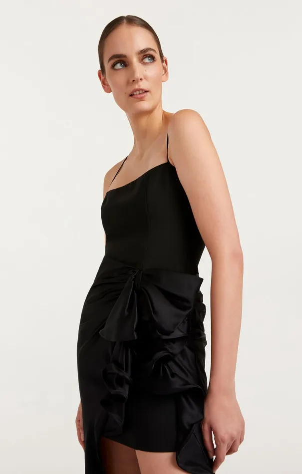 Women Cocktail and Evening Cinq Sept Drina Gown Black