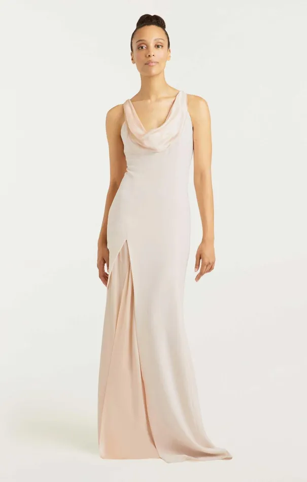 Women Cocktail and Evening Cinq Sept Jill Gown Pearl