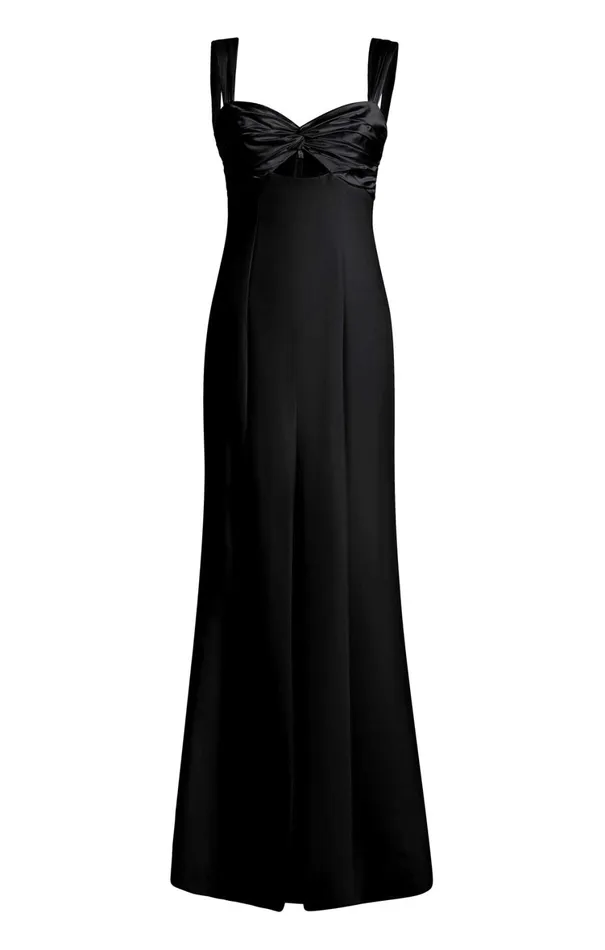 Women Cocktail and Evening Cinq Sept Jillie Gown Black
