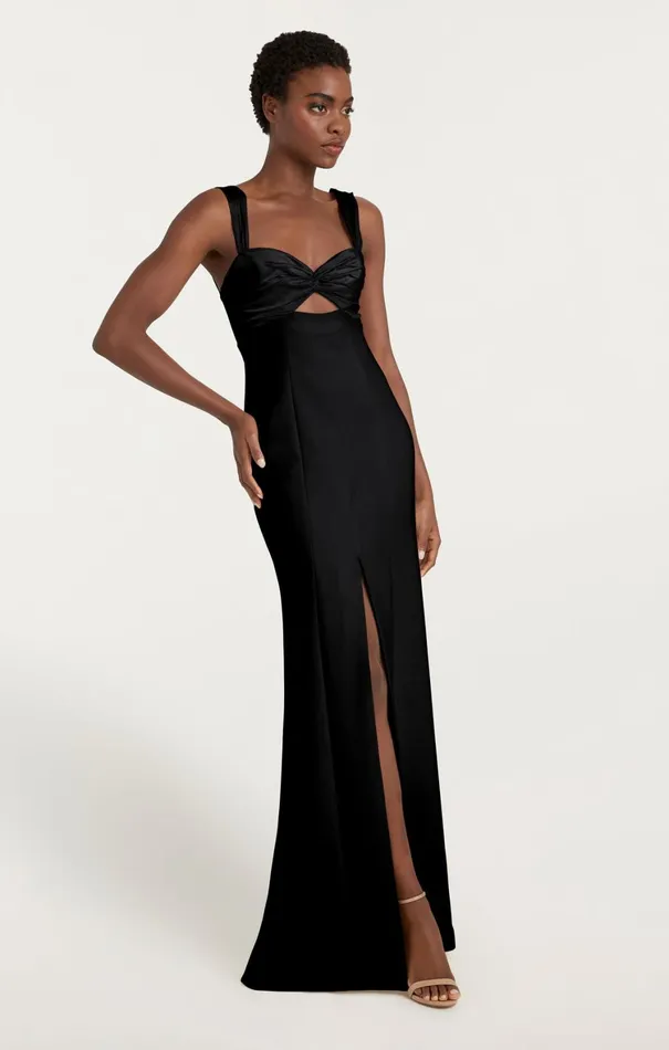 Women Cocktail and Evening Cinq Sept Jillie Gown Black