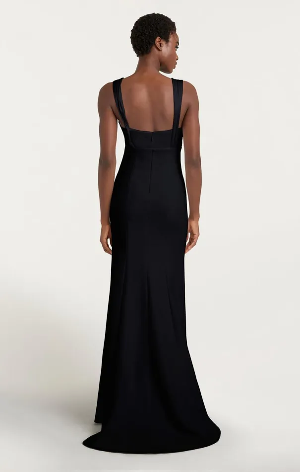 Women Cocktail and Evening Cinq Sept Jillie Gown Black