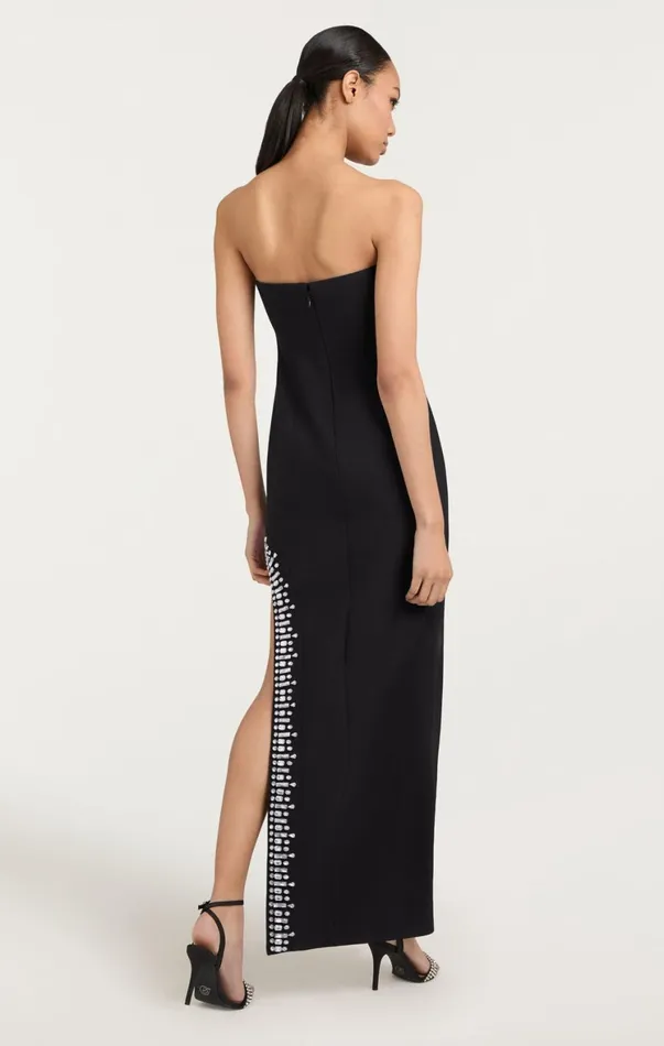 Women Cocktail and Evening Cinq Sept Sammy Gown Black
