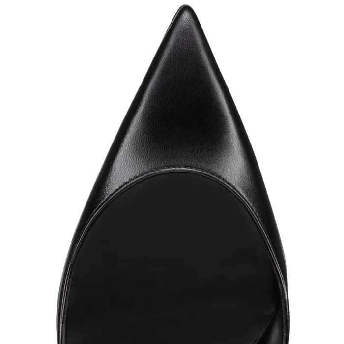 Women Condora Strap 100 Mm Strappy Pumps 8211 Leather 8211 Black Christian Louboutin Pumps